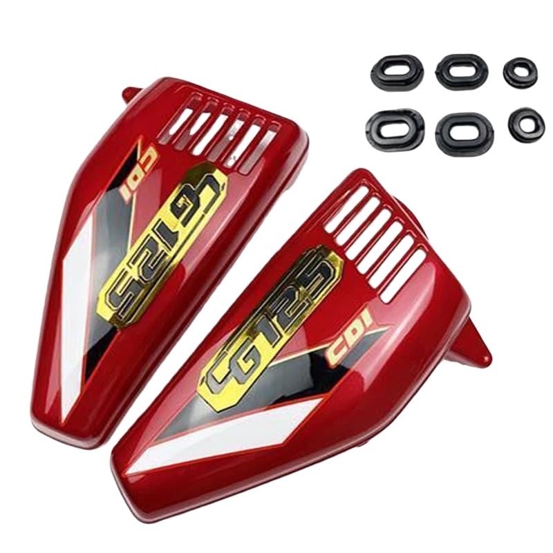 Caches latéraux pour CG125 CDI protection robuste en plastique rigide
