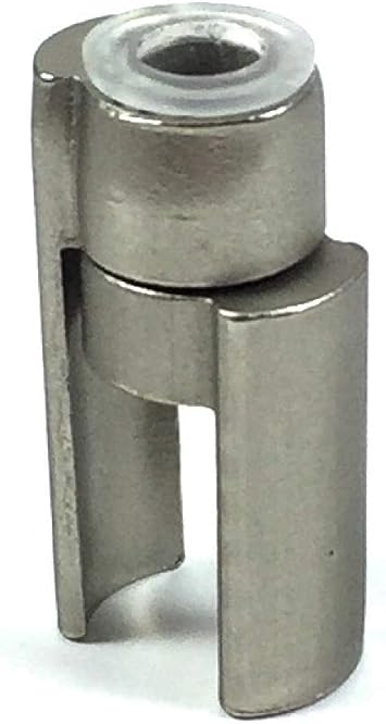 DoorSaver 3 Bumperless Hinge Door Stop 2-Pack in Satin Nickel
