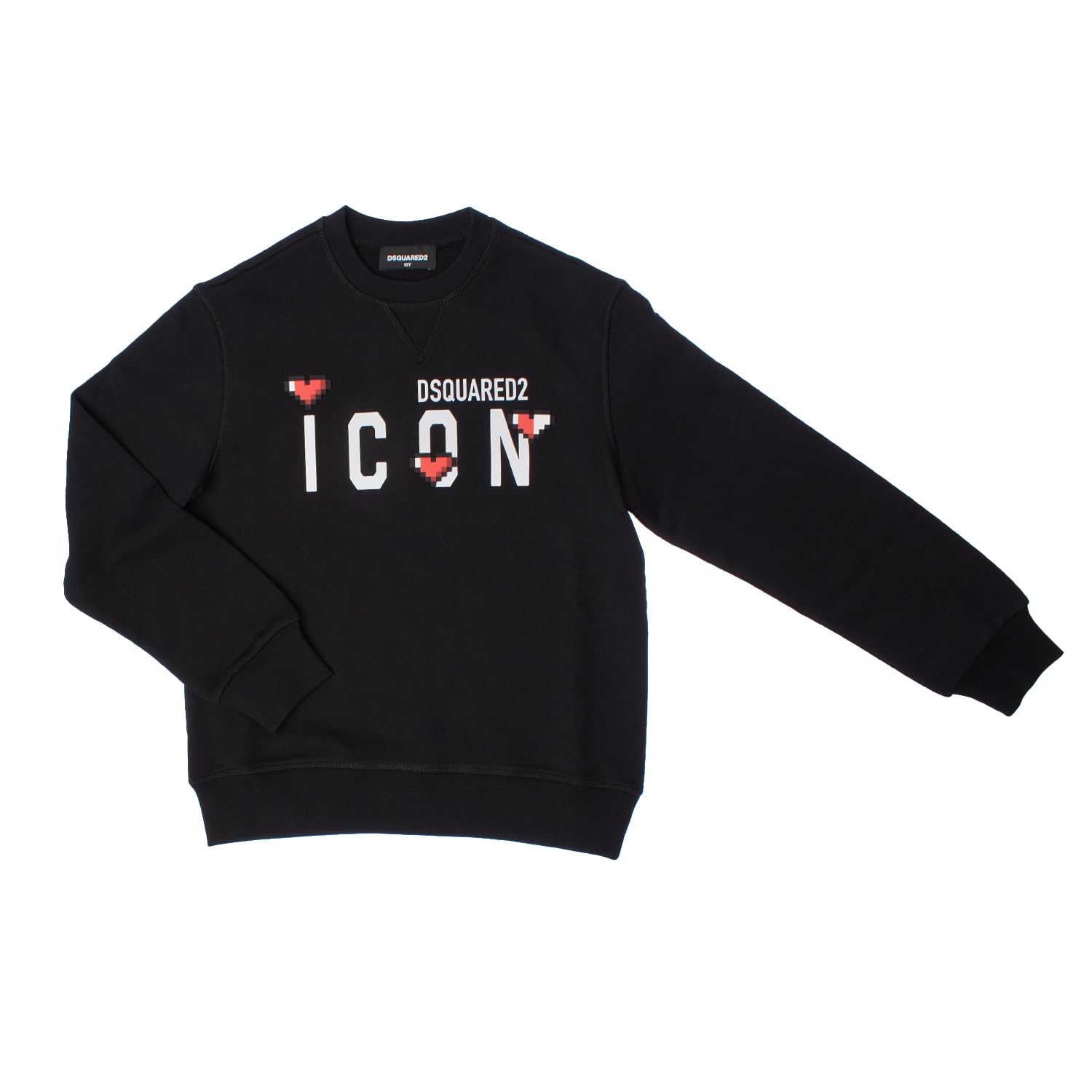 DSQUARED2 Felpa Girocollo Icon DQ2033D0-09BDQ per Ragazze