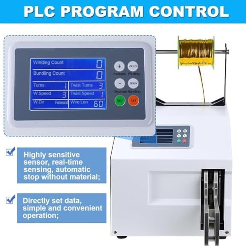 Automatic Twist Tie Machine - Electric Bundler with LCD Screen, Semi-Automatic Twisting Tool for Food, Bread, Toys - Efficient Wire Sealer for Commercial Use image 4