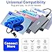 8 in 1 XQD Card Reader, 10Gbps Multi XQD Reader for Sony G/M Series, Lexar 2933x/1400x USB Mark XQD Card/CF/XD/MS/TF/SD Reader, USB C USB 3.0 Memory Card Reader for Windows/Mac OS/Linux/Android