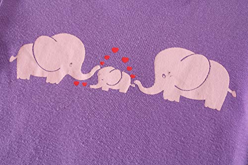 Image of KikizYe Girls Pajamas Set Kids Long Sleeve PJs Cotton Jammies