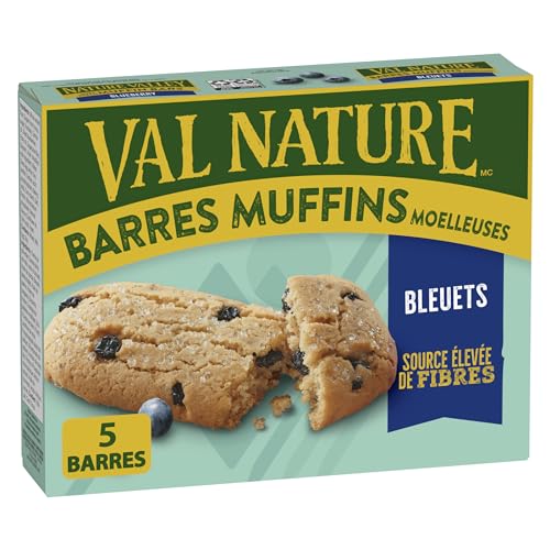 NATURE VALLEY Blueberry Soft Baked Muffin Bars, No Artificial Colours, No Artificial Flavours, Made with Real Fruit and Whole Grains, Snack Bars, Pack of 5 Soft Baked Muffin Bars - Image 3