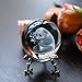 ZEERSHEE 60mm Glass Laser Engraved Panda Ball with Stand Crystal Cute Panda Collectibles Figurines Table Centerpieces Paperweights Decoration for Home Panda Gifts for Women