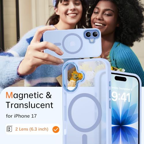 Image of BENTOBEN Magnetic for iPhone Case Compatible with Magsafe, Light Blue
