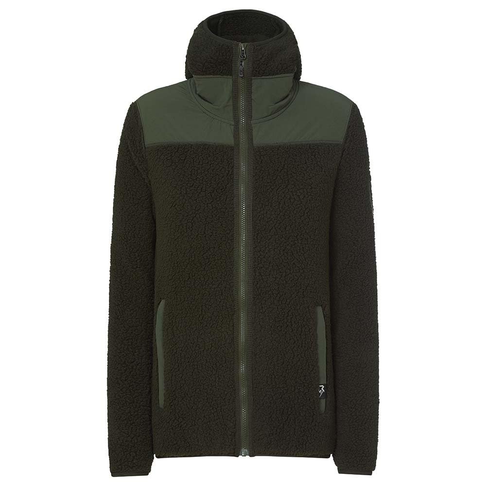 Rock Experience REWC02741-1642 SAVOONGA HOODIE FZ WOMAN FLEECE Sweatshirt Women's KOMBU GREEN XL