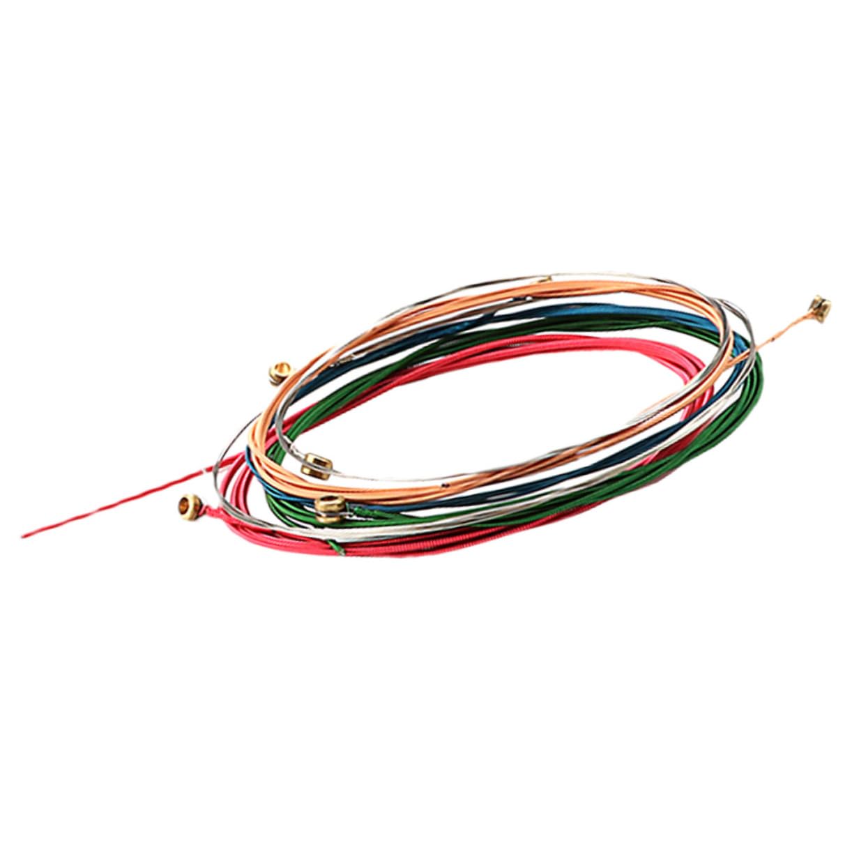 ifundom 30pezzi Corde Per Chitarra Acustica Acciaio Inossidabile Suono Brillante e Duraturo Per Musicisti Folk e Elettrici