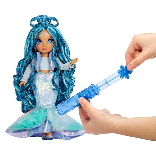 Muñeca Rainbow High Winter Wonderland Azul miniatura 4