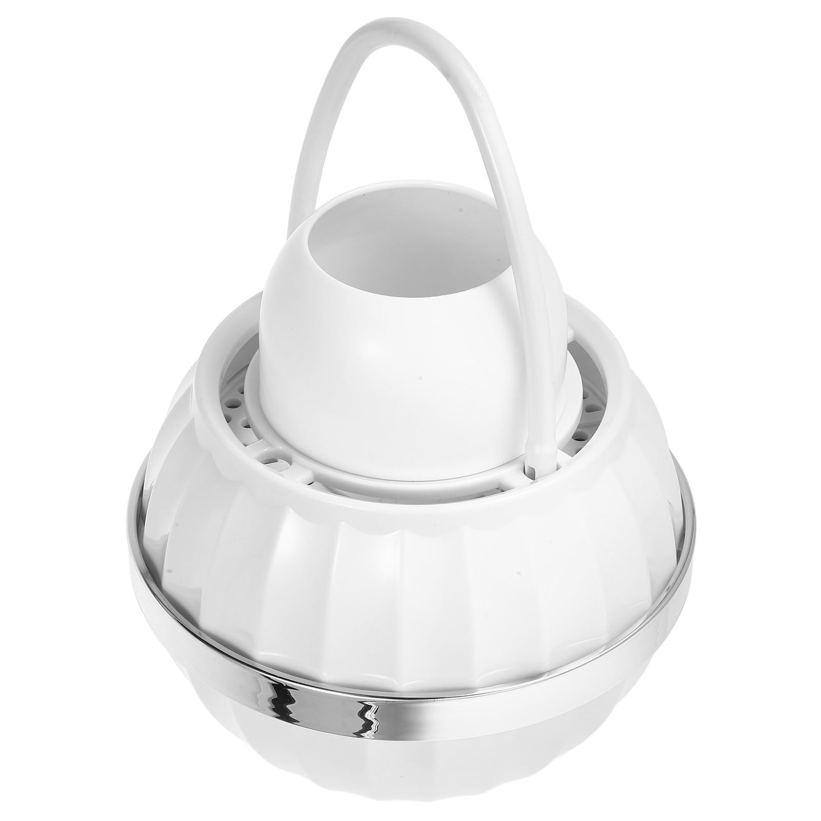 ibasenice Filtro de Bañera para Ducha y Baño, Abs Acero Inoxidable Blanco