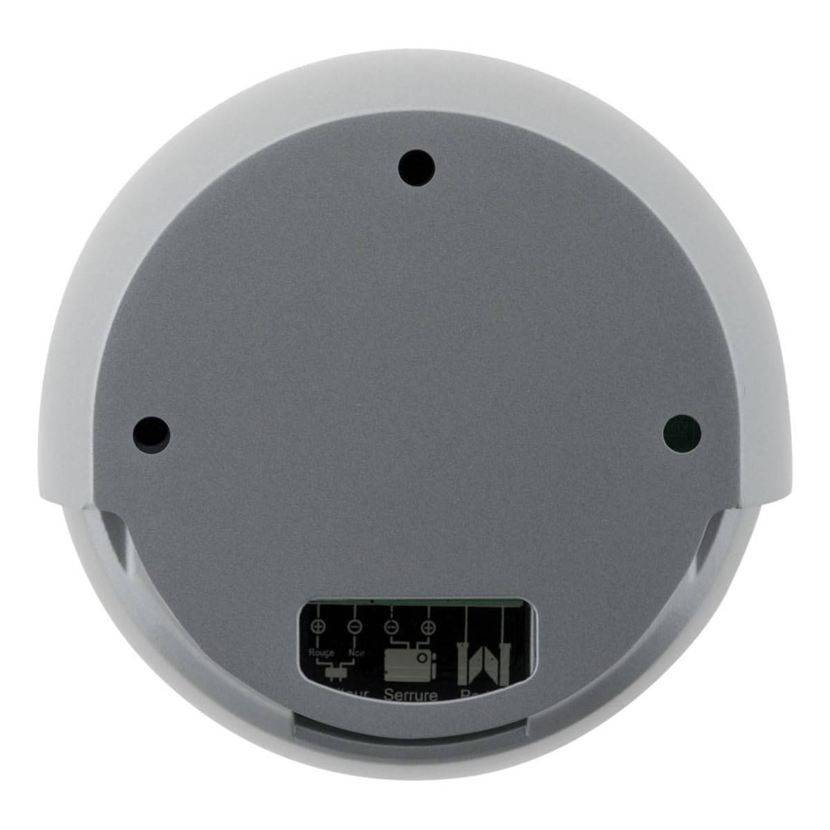 Otio - Platine de Rue Moon pour Portier Vidéo à Composer - Noir - Caméra Grand Angle Vision Nocturne - Fixation Plafond - Ouverture Portail et Gâche Électrique - Aluminium avec Casquette Protection