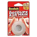 Scotch Befestigung Klebeband doppelseitig, transparent