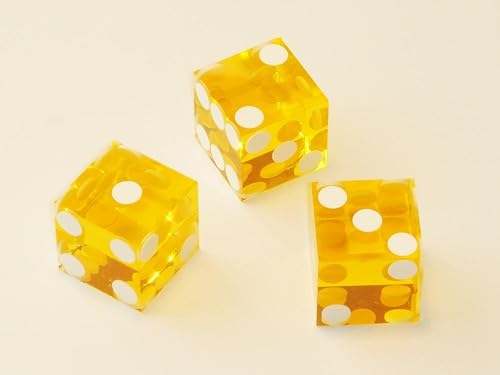 NiKA FUN Casino de dados standad 19,3 mm (ámbar)