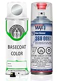 ERA Paints 775/9775/C775 - Iridium Silver Metallic for MERCEDES Exact Match Automotive Spray Paint Spray - Essential Kit w/ 2K 3680061 Clearcoat