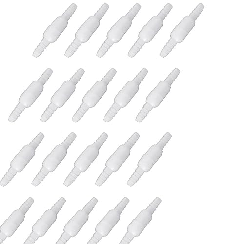 Conector giratorio de tubo de oxígeno 20pcs Conector giratorio de tubo de oxígeno, conector de tubo de oxígeno, evitar enredos de tubo Cover