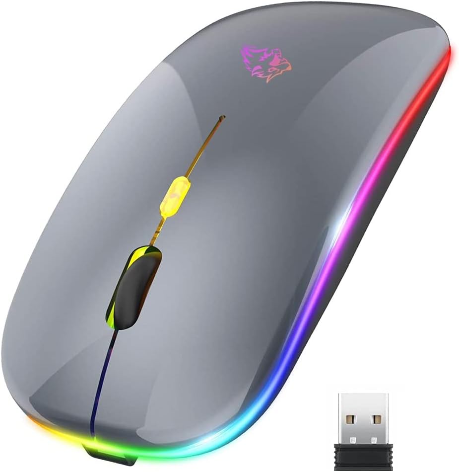 OcioDual Ratón Óptico Inalámbrico 6 Botones Con Receptor USB 1600 Dpi - Foto 13