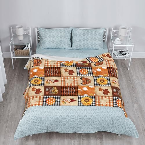 Couverture flanelle douce et chaude lavable en machine pour lit et canapé - 7