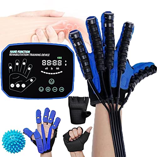 DFANCE Entrenador de rehabilitación de función de Dedo y Mano Guantes de rehabilitación de Robot,Hemiplejía Accidente cerebrovascular Artritis Mano Dedo Rehabilitación Entrenador Robot Cover