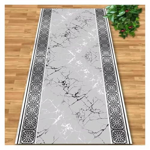 Alfombra pasillo de lujo antideslizante lavable for pasillo largo 6