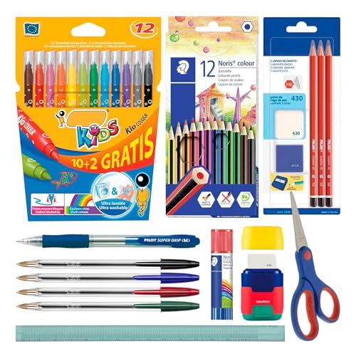 ColePack Design – Triple Pencil Case with 3 Zippers and First Bra...