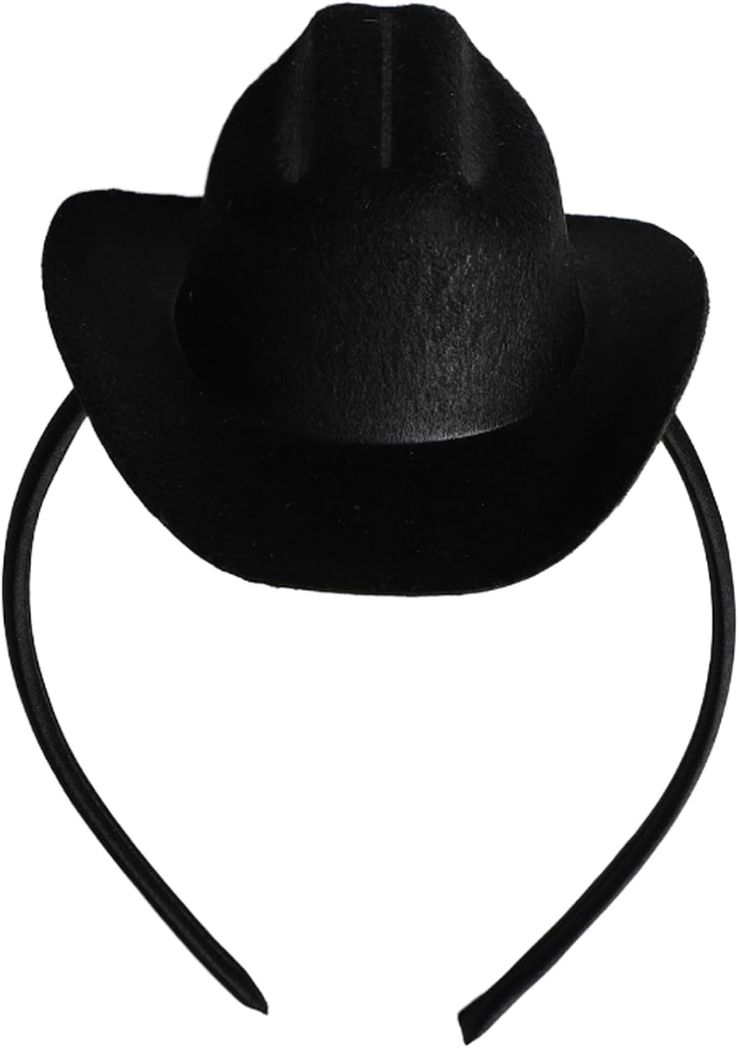 Jugaoge Women's Cowgirls Cowboy Costume for Mini Denim Hat Headband Accessory Halloween Cosplay Party Headwear