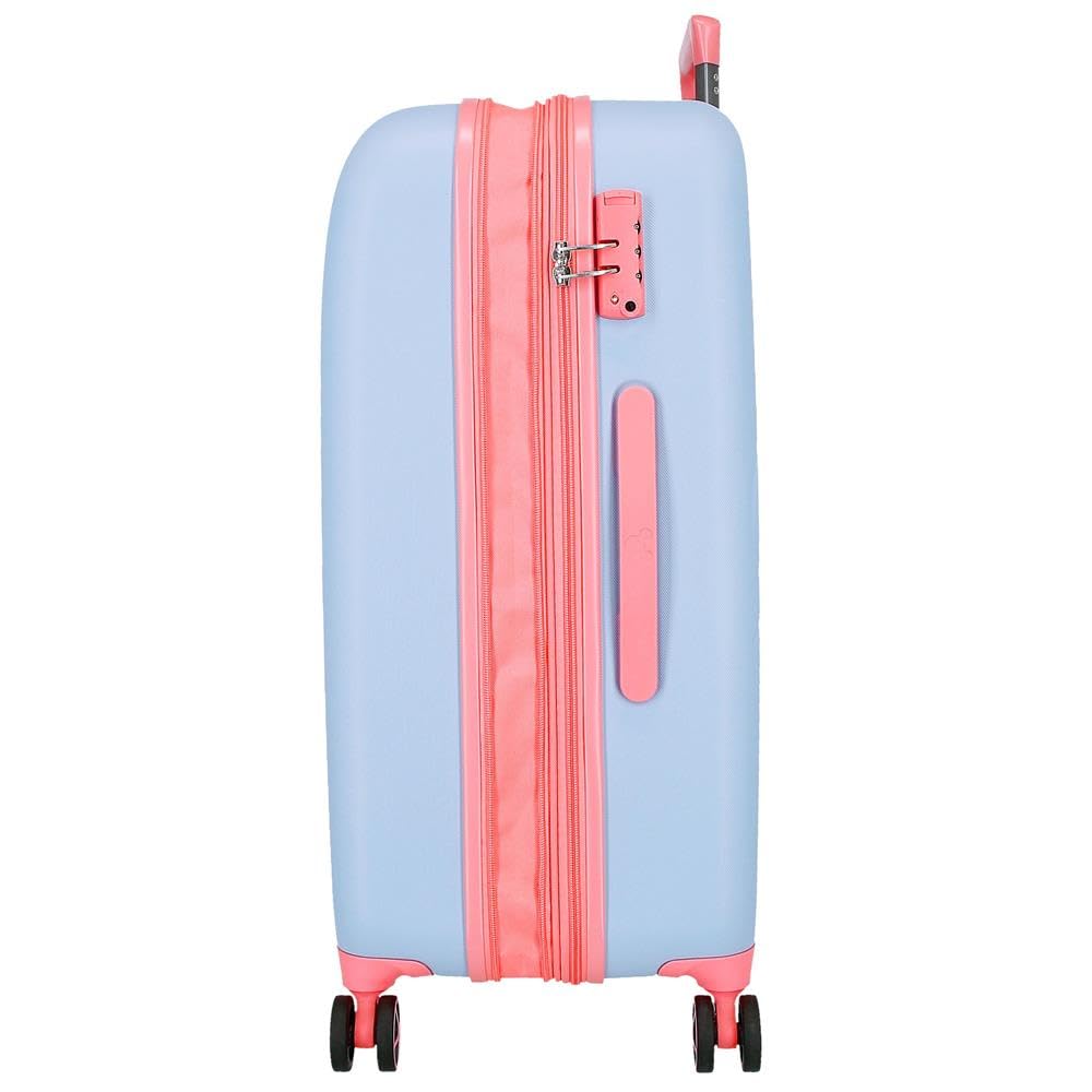 Joumma Bags Disney Good Trip Valigia da cabina per bambini, ABS rigido con lucchetto a combinazione laterale, 28,4 l, 2 kg, 4 ruote doppie, bagaglio a mano