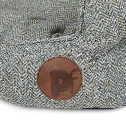 Panier ovale pour chien Petface XL avec coussin amovible chevron