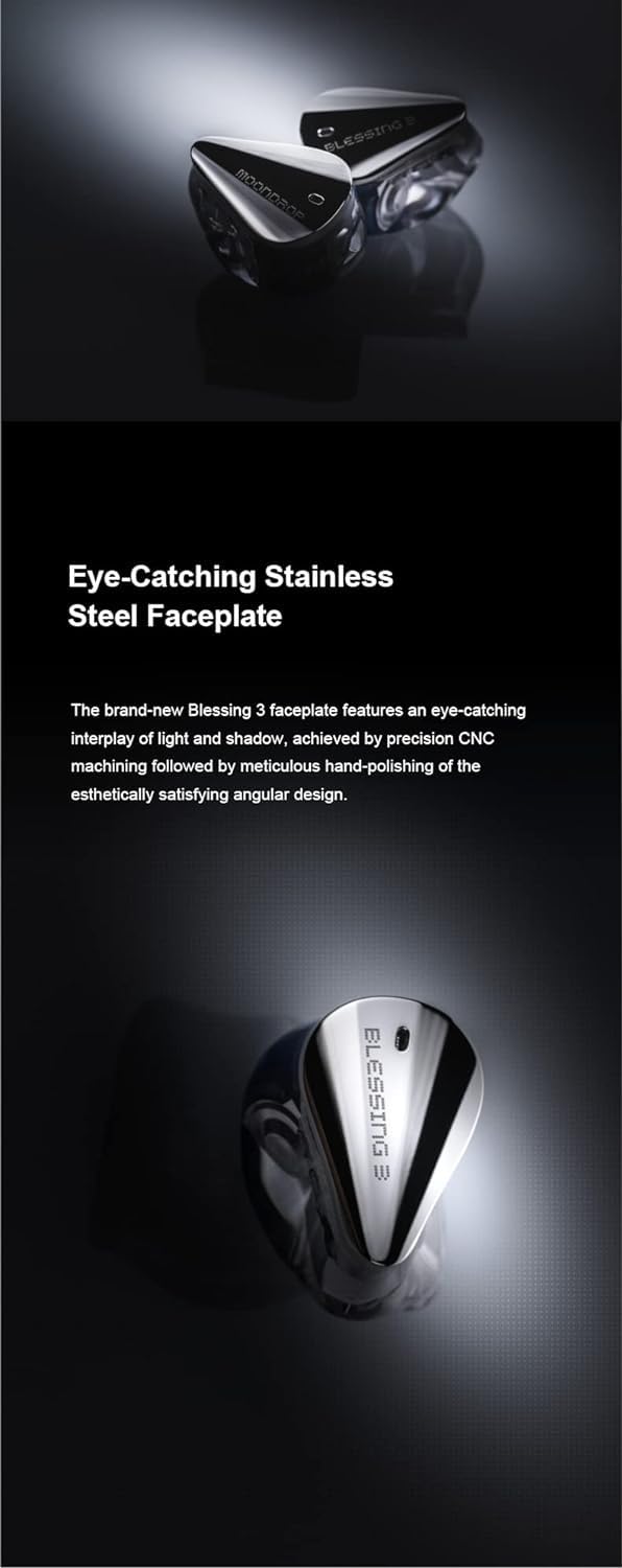 Moondrop Blessing 3 in-Ear Earphones 2DD+4BA Hybrid Triple