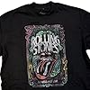 Official The Rolling Stones Limited Edition ‘Side B’ Premium Collection 78 World Tour Psych Tongue T-Shirt, Large #1