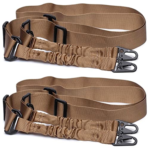 Tacticon 2-Point Rifle Sling | Combat Veteran Owned | Easy Adjustable 500D Nylon Gun Slings For Rifles Shotguns And Crossbows | Outdoors Shooting Hunting (Fde Tan (1-Pack)) #TOP5