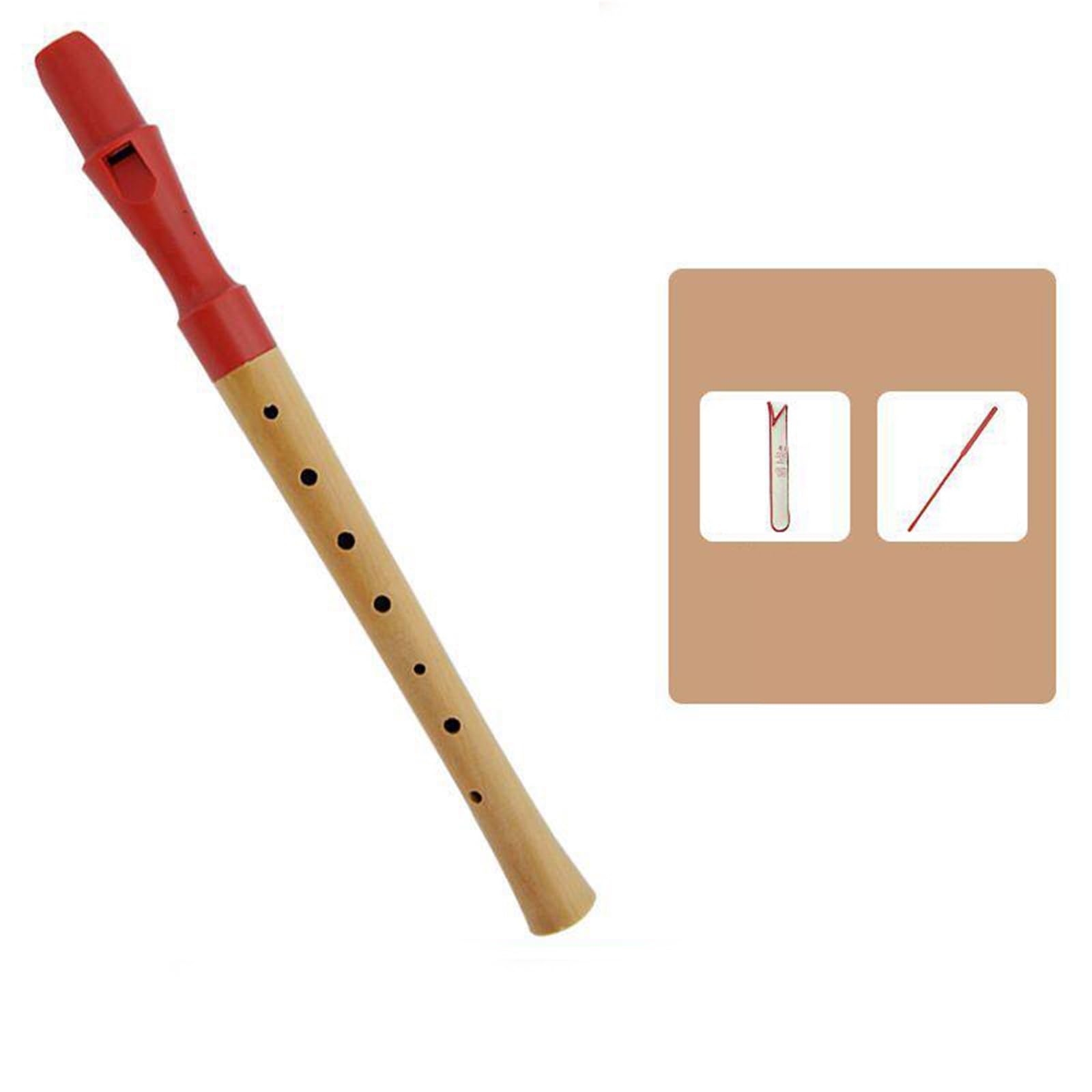 Flauto Dolce Professionale Flauto Dolce A 8 Fori (diteggiatura Tedesca) Strumento Per Principianti Semi Legno