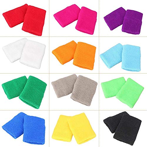 Payanwin 12 Pc Sports Wristbands cover