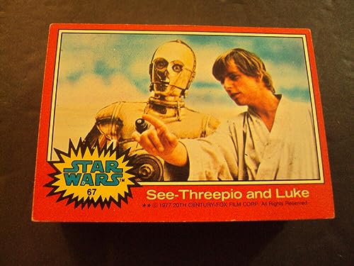 Complete 66 Card Set Star Wars Cards Red Series 1977#67-132