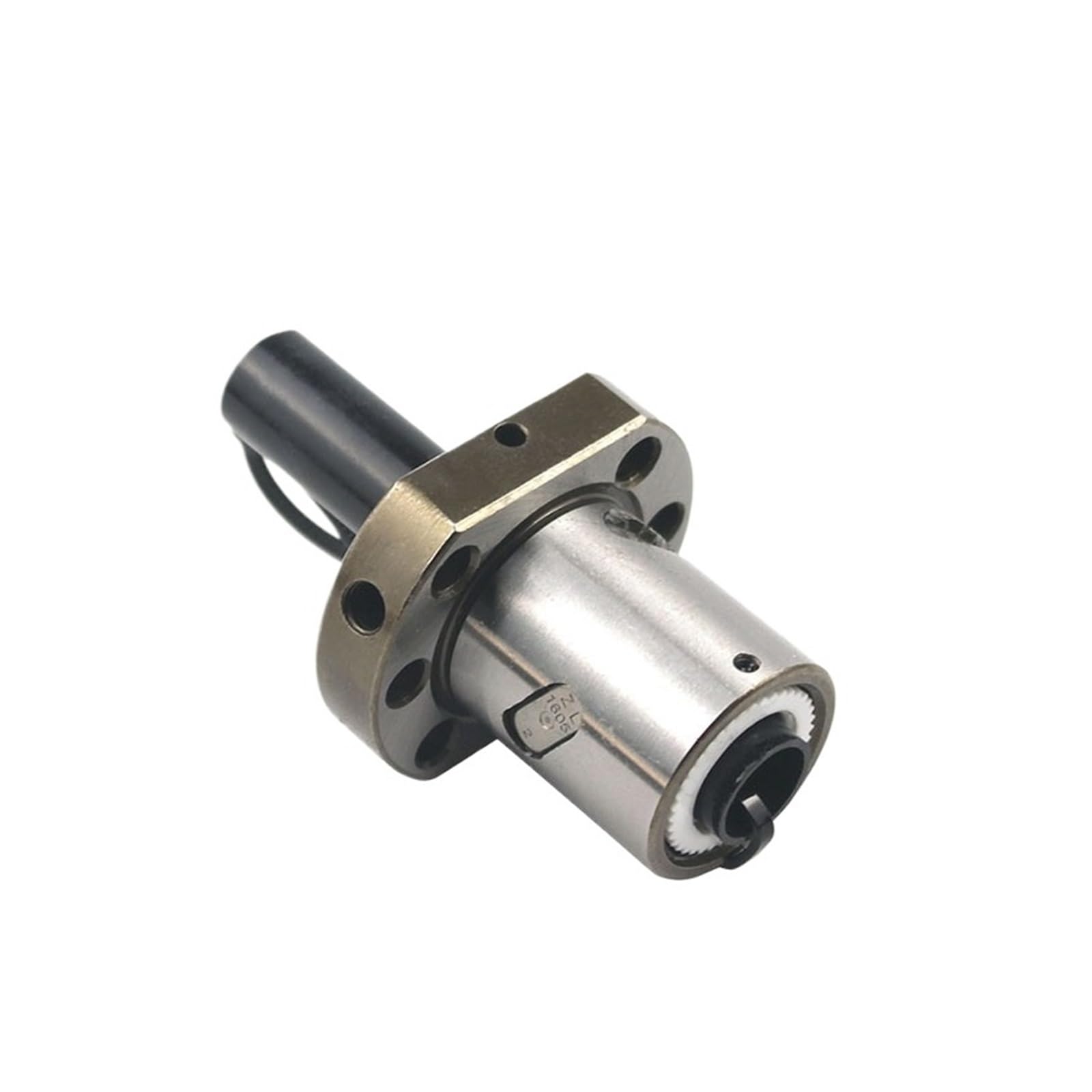 Metal Ball Screw nut end Processing 1pcs High Strength SFU1204 Ballscrew Nut 12mm Ball Screw Carbon Steel RM1204 1604 1605 1610 2005 2505 Flange Nut(SFU2005-3 Nut)