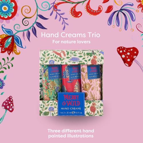 Heathcote & Ivory Hand Creams Set, 3x 30ml, Shea Butter, Fragranced with Essential Oils Hand Moisturiser, Travel Size, Vegan and Cruelty Friendly, Beauty Gift For Her - Image 4