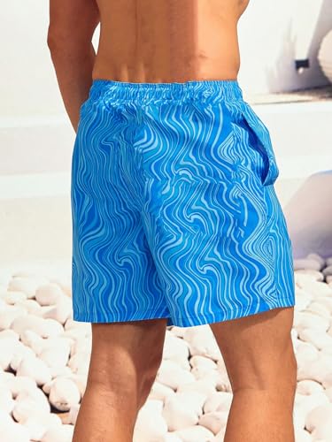 Image of TOPLOT Regular Fit Printed Boxer Shorts for Men