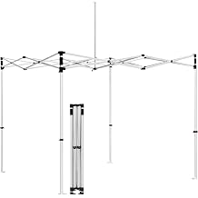 Aluminum Frame for 10x10 Pop up Canopy Tent, Heavy Duty Canopy Frame with 1.6" Hexagonal Legs - Replacement 36 LB Commercial Canopy Frame