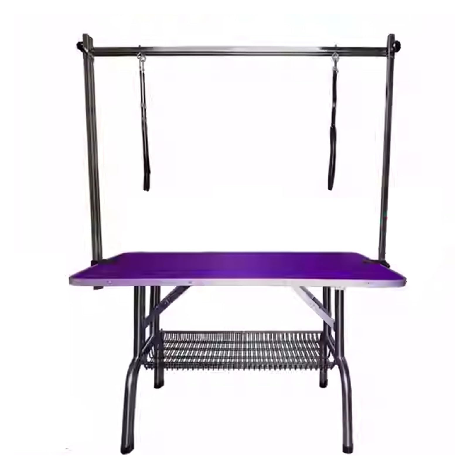Tavolo Toelettatura Pieghevole, Tavolo da Toelettatura Cani Tosatura per Cani Gatti, Tavolo da Toelettatura per Cani Gatti Animali Domestici, per Fare Il Bagno(Purple)