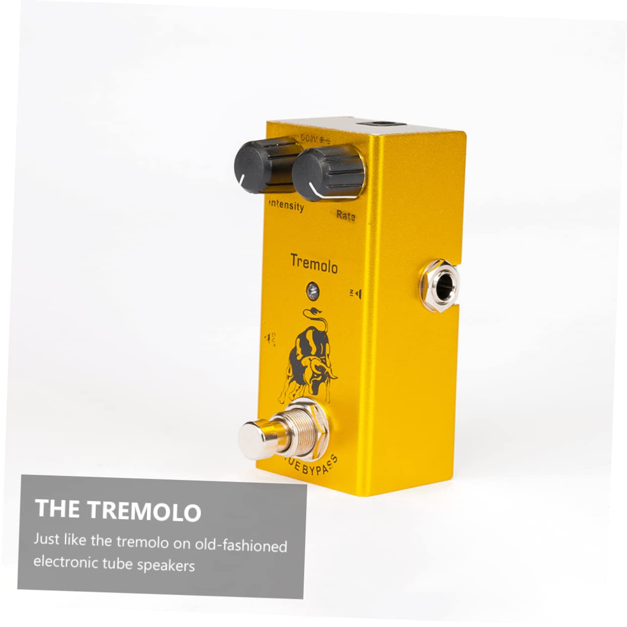 BESTonZON 2 Pièces Effet De Pédale D'Effets De Guitare Pour Effet De Pédale De Véritable Contournement Pour Guitare Électrique Pédale D'Effet Trémolo Véritable Pédale De Trémolo De