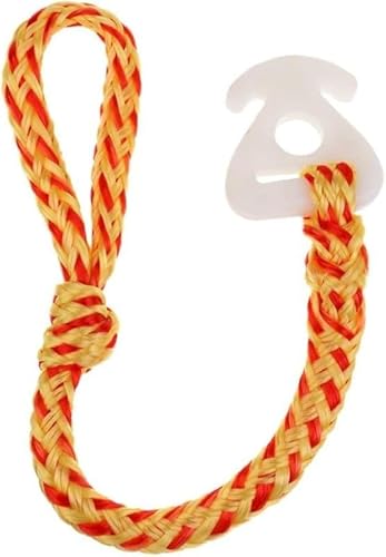 KryZaro 牽引ロープクイックコネクタ(スキー/スキーイング用 55cm 円孔直径 2.5cm) 易使用・管??配・耐摩耗 スキー/スキーイング愛好者向け 滑雪・滑水用