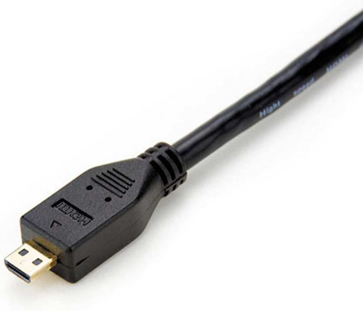 Atomos 11.81"/30cm Coiled Right Angled Micro HDMI to Straight Cable for Ninja Star