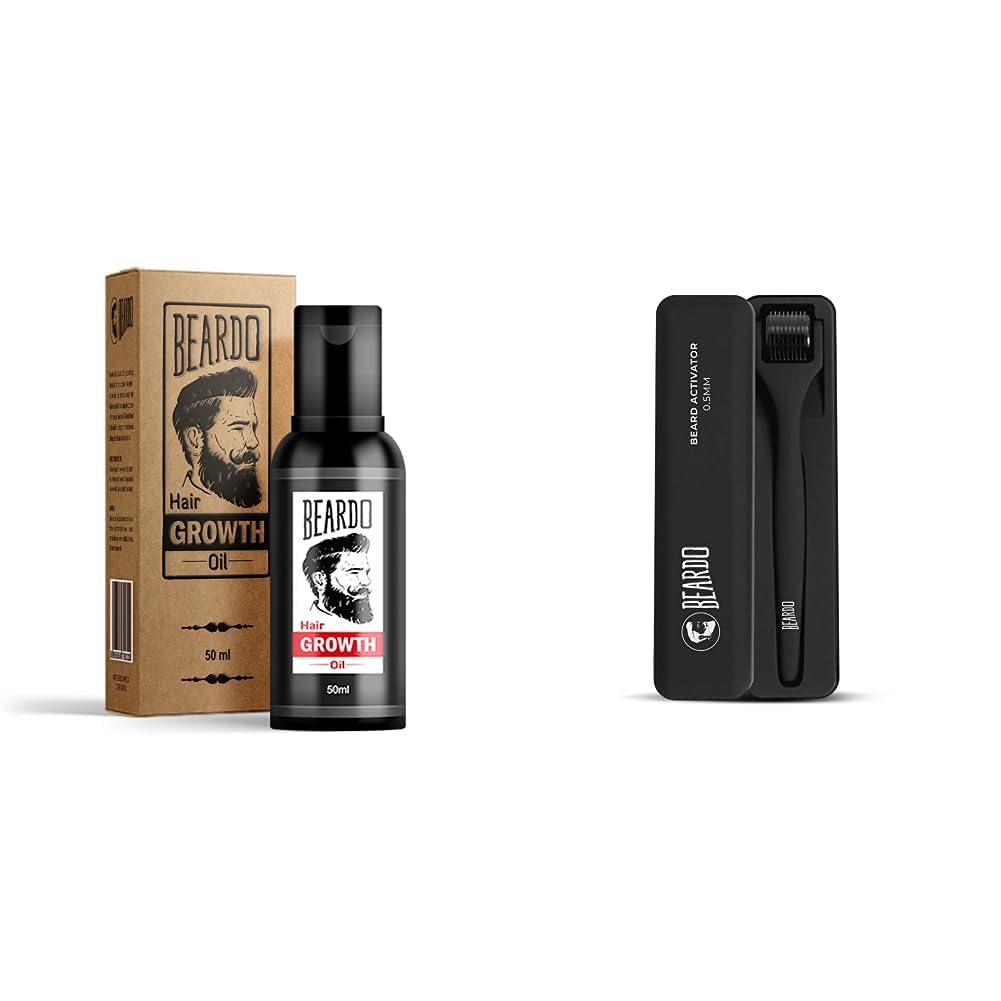 Beardo Beard Growth Combo | Beard & Hair Growth Oil 50ml & Beard Activator (Set of 2) (B0CH7SLMPS) Amazon Price History, Amazon Price Tracker