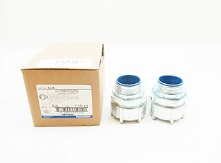 Box of 2 THOMAS&BETTS 5336 LIQUIDTIGHT Flexible Conduit Connector 1-1/2IN