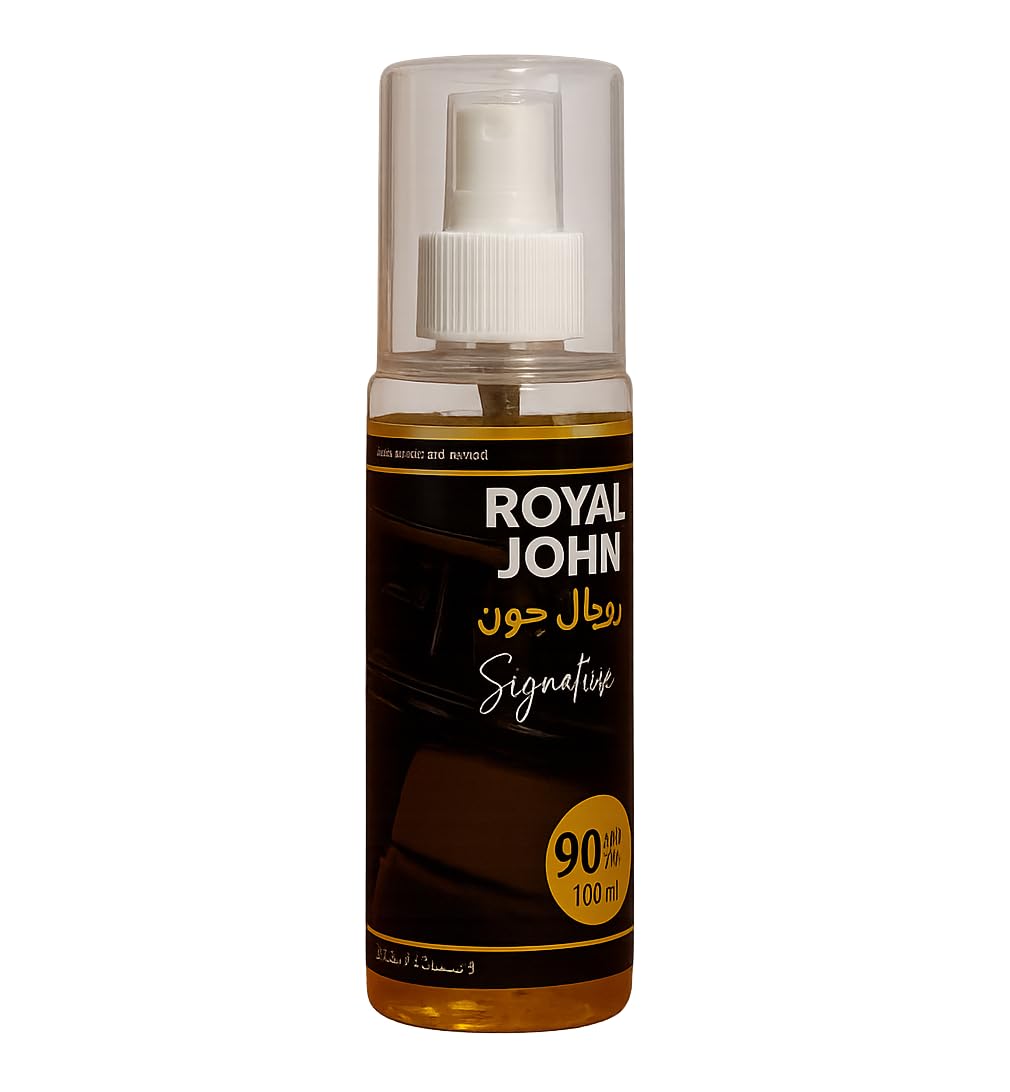 Royal John Car Perfume – Smell Like a Luxury Car | Long-Lasting Freshness | 100ml Spray | Multipurpose Perfume | 1 Bottle for 3 Years