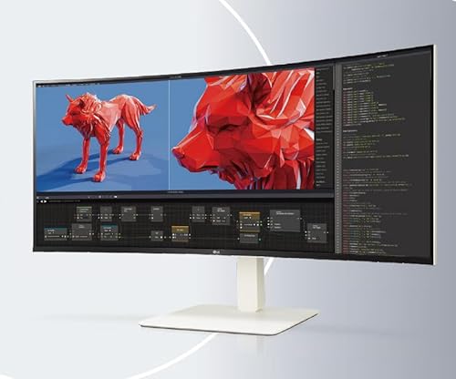 LG 38BR85QC-W UltraWide Curved 37.5-inch WQHD+ (3840 x 1600) Curved Display Monitor