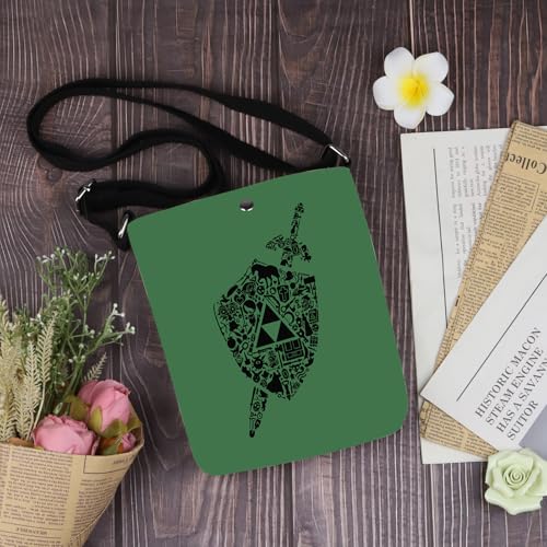 Video Game Player Gift Japan Game Lover Gift Hyrule Crossbody Bag3