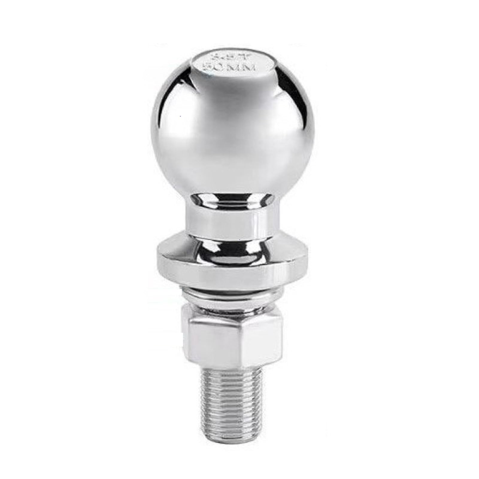 Adaptador de Enganche Piezas de Remolque de Acoplamiento de Capacidad de diámetro de vástago de Bola de Remolque de Montaje de Enganche de 50mm Piezas de Caravana Camper RV Soporte Remolque