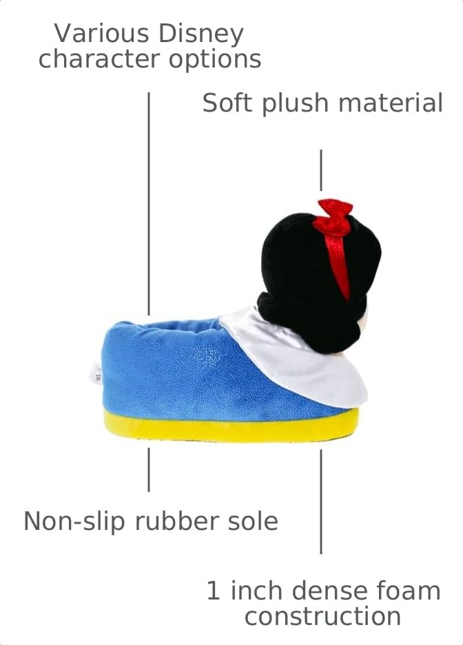 Image of Happy Feet Slippers Officially Licensed Disney and Pixar Character, Figural Slippers for Men, Women, Kids, As Seen on Shark Tank