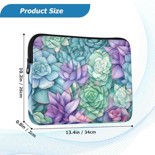Funda para laptop 13-14 pulgadas con diseño colorido y protección miniatura 3