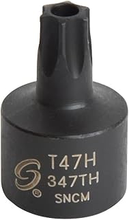 Sunex 347TH 3/8-Inch Drive T47H Stubby Tamperproof Internal Star Impact Socket