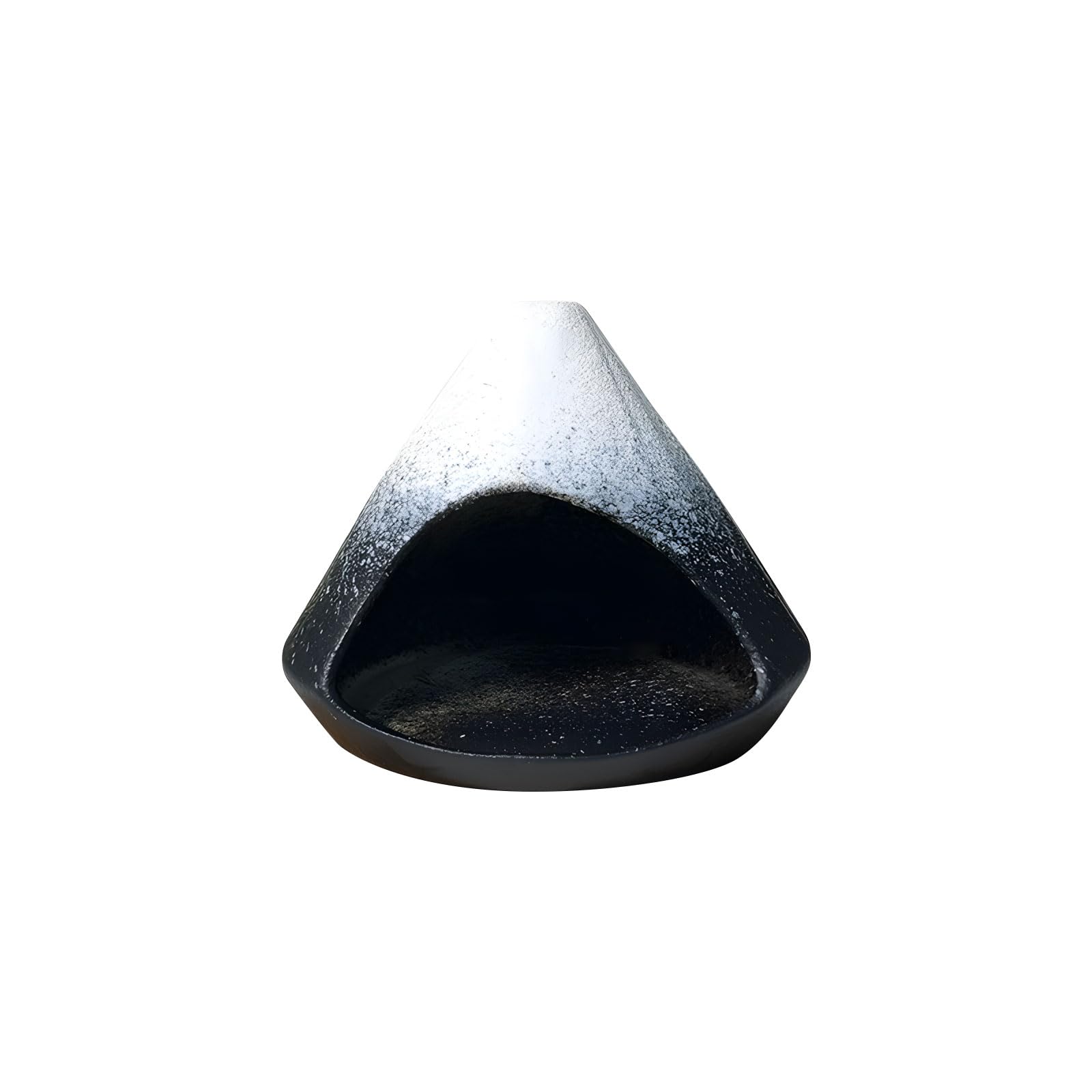 Uikios Black And White Artistic Ceramic Scent Tray Designed For Focused And Creating A Peaceful Environment Indoors Feng Shui Ceramic Scent